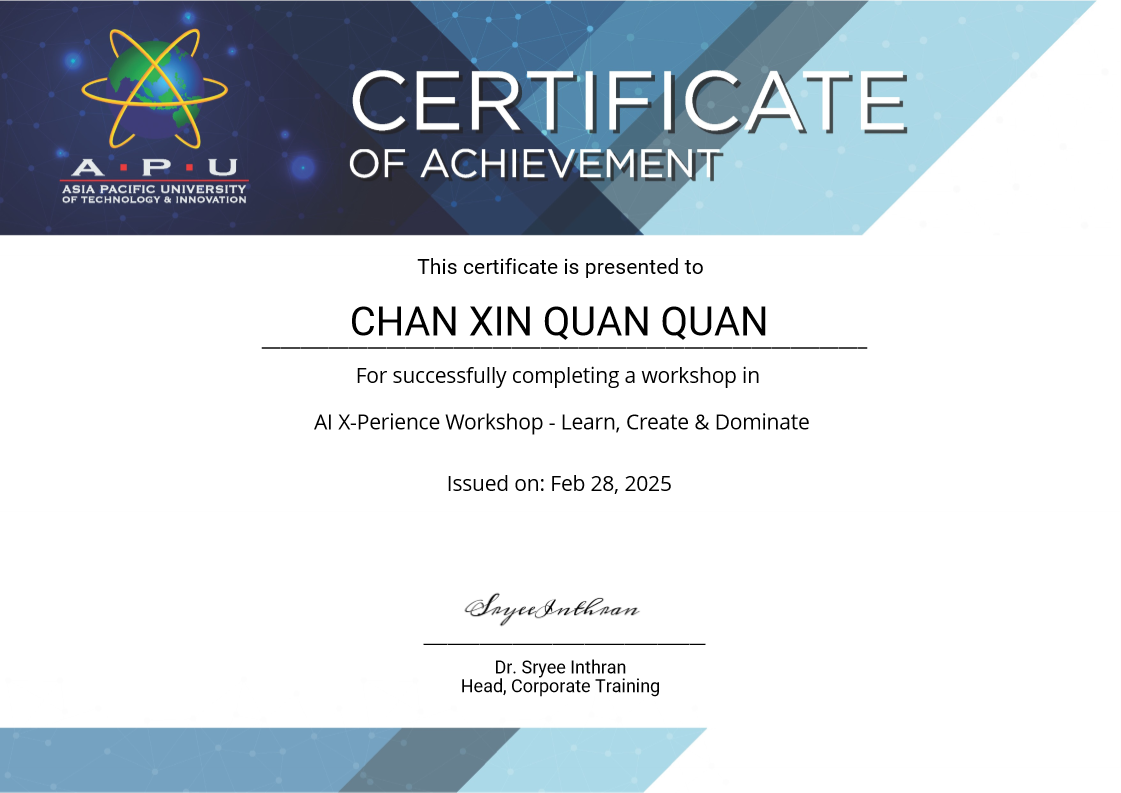 Certificate Placeholder